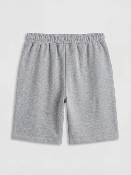 LCW Kids Gri Basic Erkek Çocuk Şort - Resim 2