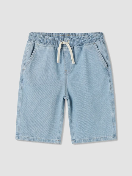 LCW Kids İndigo Şort - Resim 3