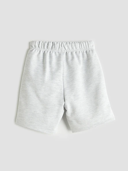 LCW Kids İndigo Beli Lastikli Basic Erkek Çocuk Şort 2'li - Resim 4