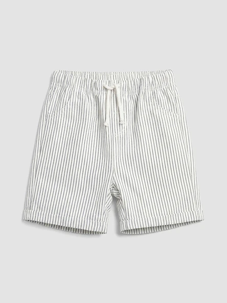 LCW Kids İndigo Erkek Çocuk Gabardin Şort ürün görseli 1