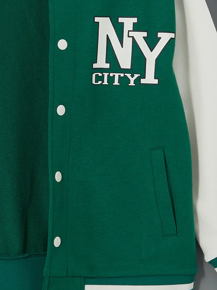 LCW Kids Yeşil Sweatshirt - Resim 3