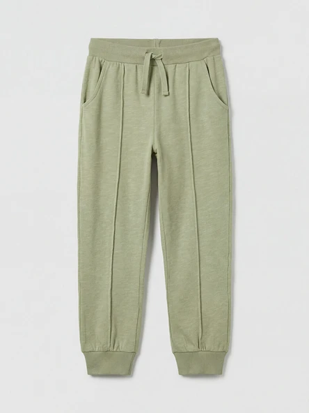 LCW Kids Yeşil Beli Lastikli Erkek Çocuk Jogger Eşofman Altı ürün görseli 1