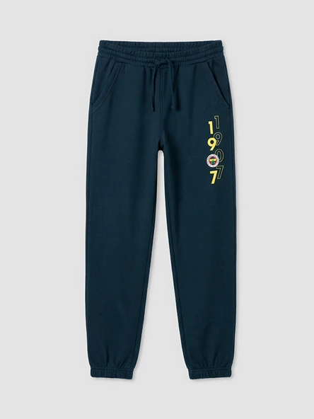 LCW Kids Lacivert Fenerbahçe Baskılı Erkek Çocuk Jogger Eşofman Altı ürün görseli 1