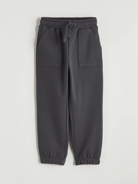 LCW Kids Antrasit Basic Erkek Çocuk Jogger Eşofman Altı - Resim 2