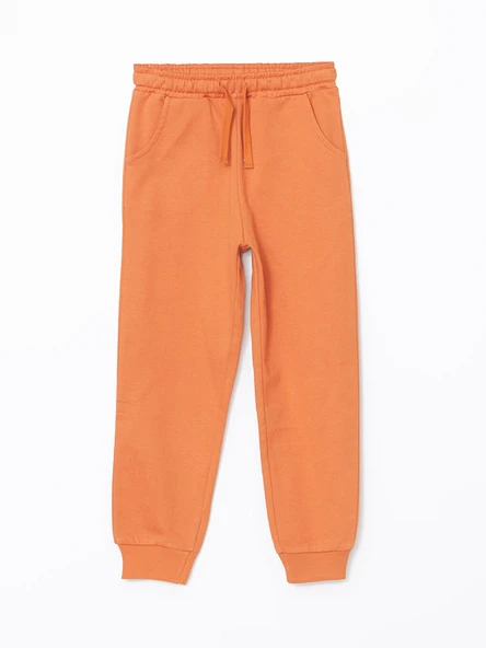 LCW Kids Turuncu Beli Lastikli Erkek Çocuk Jogger Eşofman Altı ürün görseli 1