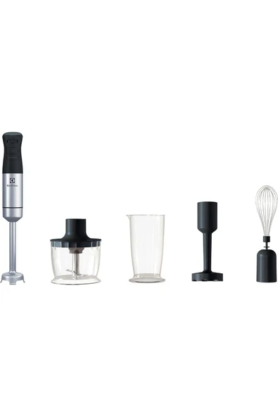 E5HB2-8SS Blender Set, 1000 W, Turbo Fonksiyonlu, Paslanmaz Çelik, Çok Yönlü Aksesuar S ürün görseli 1