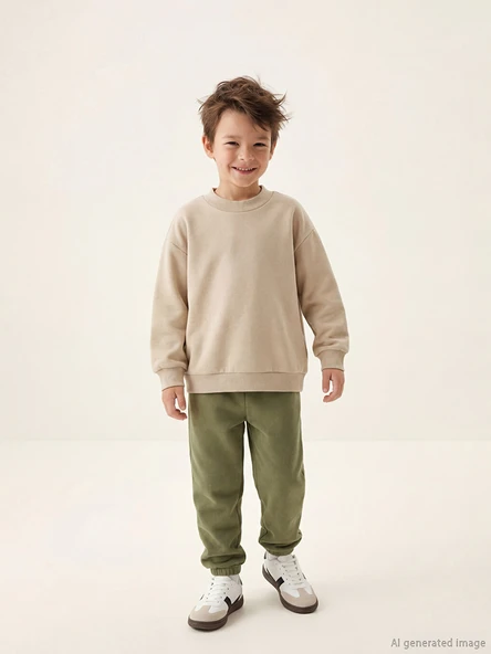 LCW Kids Haki Eşofman Altı ürün görseli 1
