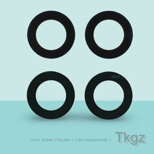Tkgz - Nova 8İ Arka Kamera Camı Lens - SET - ürün görseli 1