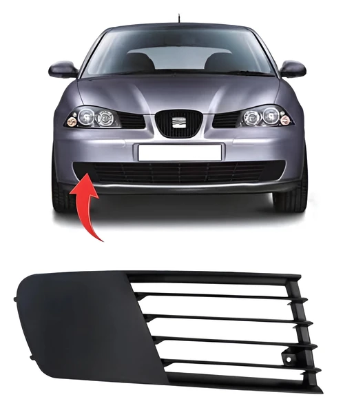 Seat Cordoba İbiza 2002-2010 Sağ Sis Kapagı 6L0853666K ürün görseli 1