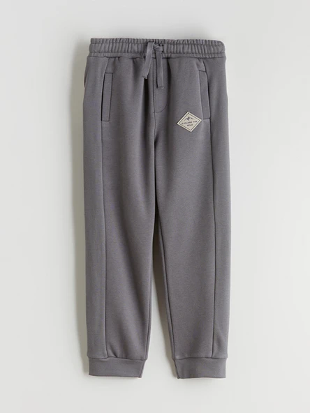 LCW Kids Gri Beli Lastikli Erkek Çocuk Jogger Eşofman Altı ürün görseli 1