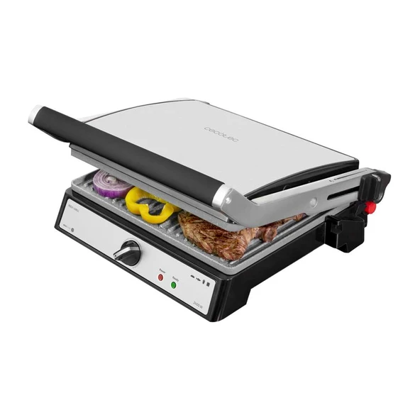 Cecotec Rock'nGrill Multi 2400 UltraRapid 2400W 180° Açılır Çok Amaçlı Elektrikli Izgara Tost Makinesi ürün görseli 1