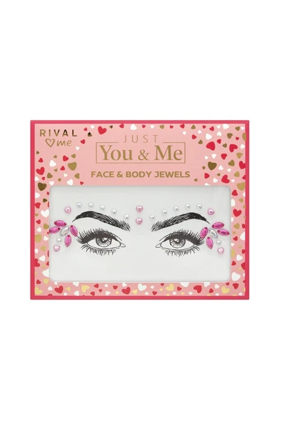 Just You & Me Yüz Mücevherleri ürün görseli 1