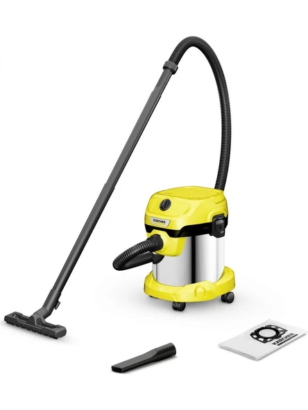 Karcher WD 2 Plus S V-15/4/18 1000 W Islak Kuru Süpürge ürün görseli 1