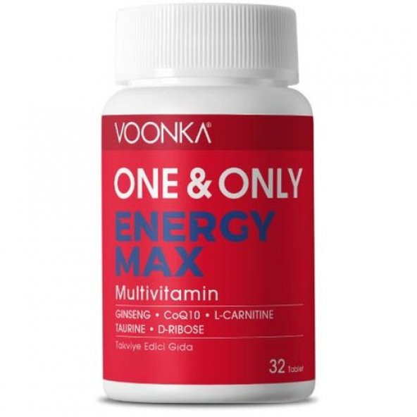 Voonka One & Only Energy Max 32 Tablet ürün görseli 1