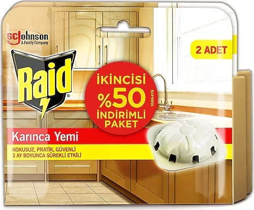RAİD KARINCA YEMİ 2'Lİ PROMO PAKET ürün görseli 1