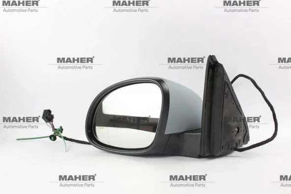 Volkswagen Tiguan 2008-2016 Dış Dikiz Aynası Elektrikli, Isıtmalı, Sinyalli, Astarlı, Otomatik Katlanır, Yan - Alt Lamba ürün görseli 1