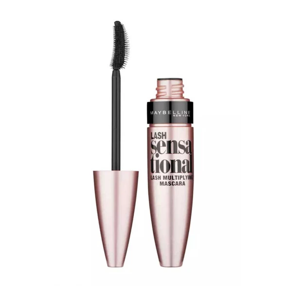 Maybelline New York Lash Sensational Yelpaze Etkili Siyah Maskara ürün görseli 1