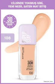 Maybelline New York Super Stay Lumi Matte Fondöten - 108 ürün görseli 1