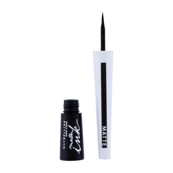 Maybelline New York Master Ink Mat Siyah Eyeliner ürün görseli 1