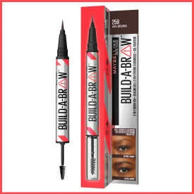 Maybelline New York Build a Brow 2in1 Kaş Kalemi ve Jeli Ash Brown 259 Ash Brown ürün görseli 1
