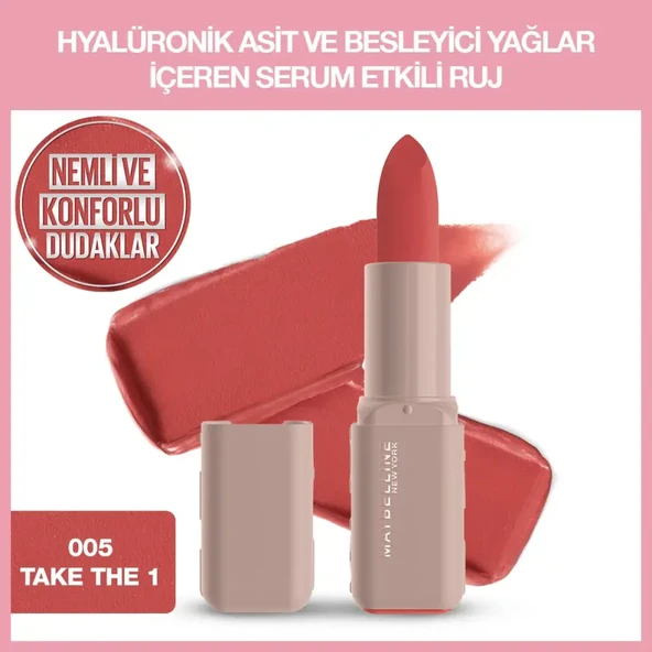 Maybelline Lifter Lipstick 005 - Resim 2