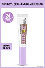 Maybelline Super Lock Brow Glue Kaş Sabitleyici Maskara - Medium Brown ürün görseli 1