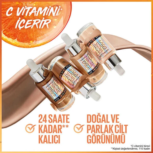 Maybelline Super Stay Glow Tint Serum Fondöten 40 ürün görseli 1