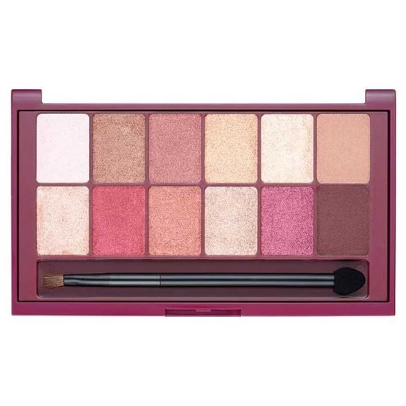 Maybelline New York The Burgundy Bar Far Paleti ürün görseli 1