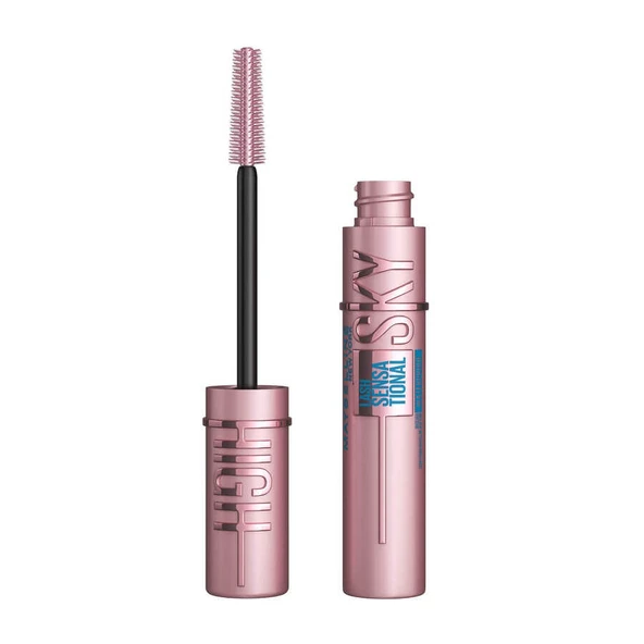 Maybelline New York Lash Sensational Sky High Waterproof Suya Dayanıklı Maskara ürün görseli 1