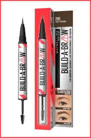 Maybelline New York Build a Brow 2in1 Kaş Kalemi ve Jeli Deep Brown ürün görseli 1