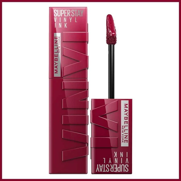 Maybelline New York Super Stay Vinyl Ink Ruj 10 Lippy ürün görseli 1