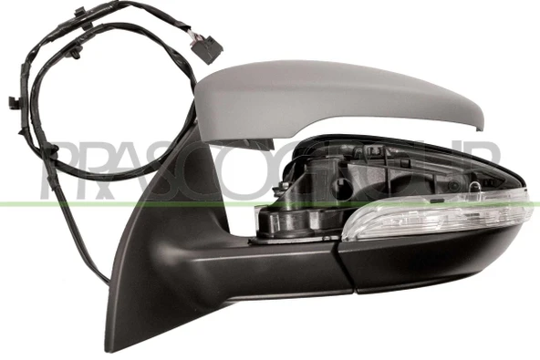 Volkswagen Scirocco (2008 Yılında Çıkan Kasa) Dış Dikiz Aynası Elektrikli, Isıtmalı, Sinyalli Astarlı, Sol (Oem No:1K885 ürün görseli 1