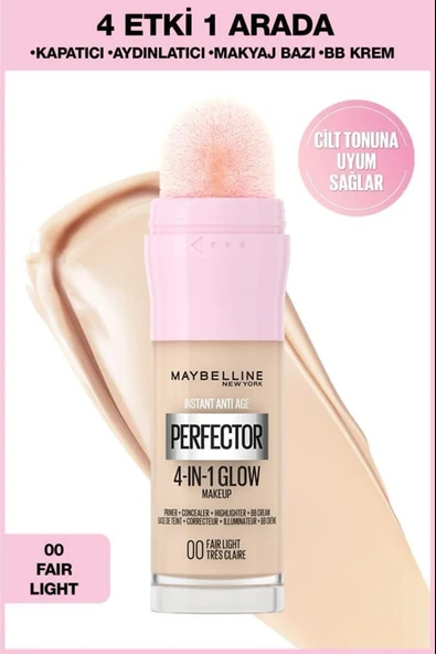 Maybelline New York Instant Perfector Glow 4 Etki 1 Arada Kapatıcı Fair Light ürün görseli 1