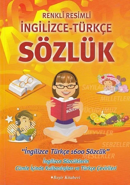 Renkli li İngilizce-Türkçe Sözlük ürün görseli 1