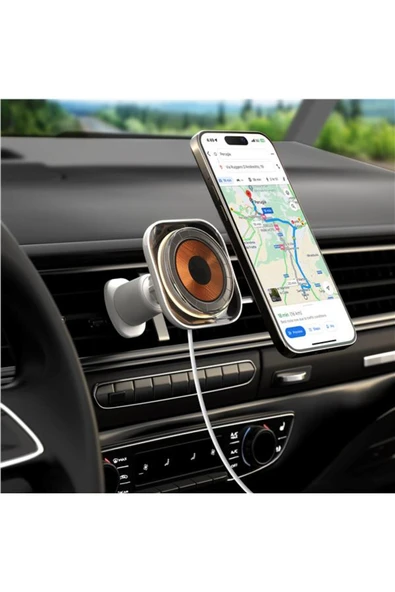 Flow 15w Magsafe Araç Şarjı - Resim 4