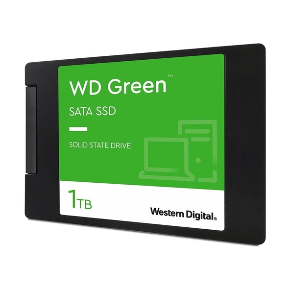 Western Digital Green WDS100T3G0A SATA 3.0 2.5" 1 TB SSD ürün görseli 1