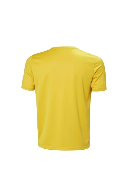 Helly Hansen Tech Graphic Erkek T-Shirt Gold Rush - Resim 2