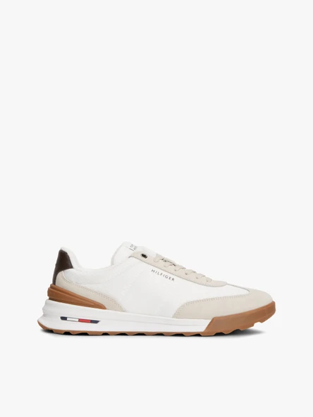 RETRO RUNNER MESH SUEDE MIX Erkek Yeşil Sneakers - FM0FM05908 ürün görseli 1