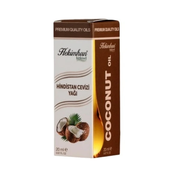 Hekimhan Hindistan Cevizi Yağı 20 Ml ürün görseli 1