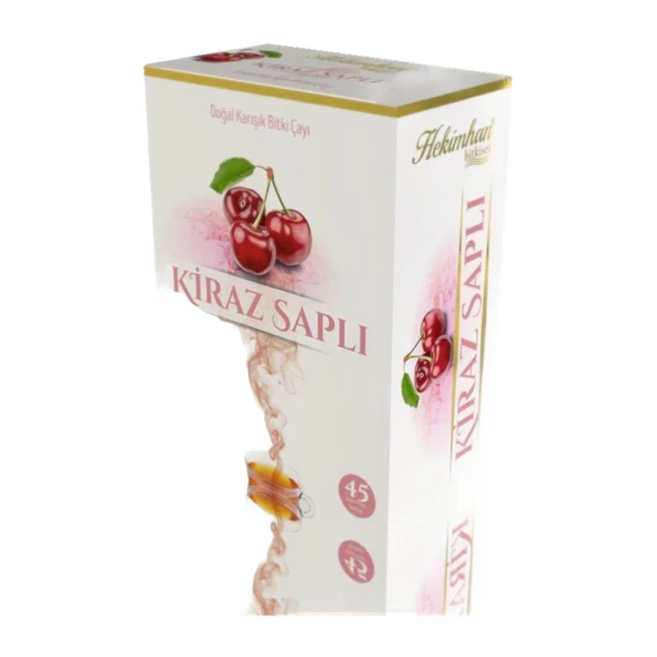Hekimhan Kiraz Saplı Karışım Çay 45 Süzen Poşet 90 Gr ürün görseli 1