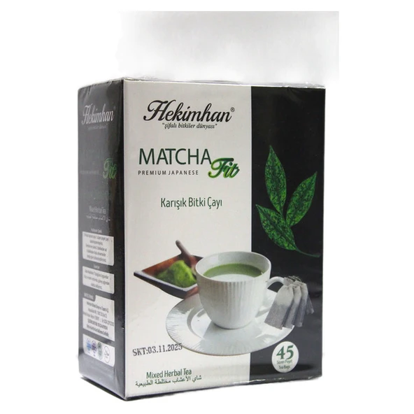 Hekimhan Matcha Fit Karışık Bitki Çayı 45 Adet ürün görseli 1