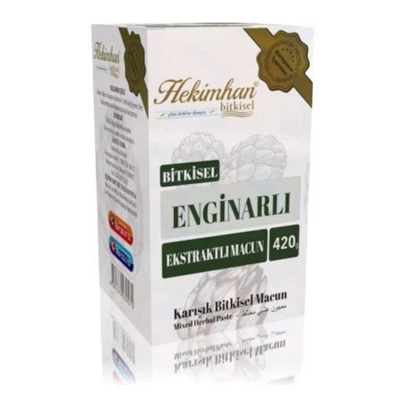Hekimhan Bitkisel Enginarlı Ekstraktlı Macun 420 Gr ürün görseli 1