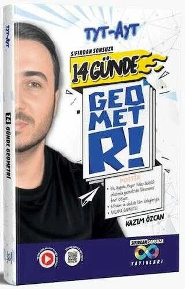 Doktrin Yayınları Sıfırdan Sonsuza 14 Günde TYT AYT Geometri Video Takip Kitabı ürün görseli 1