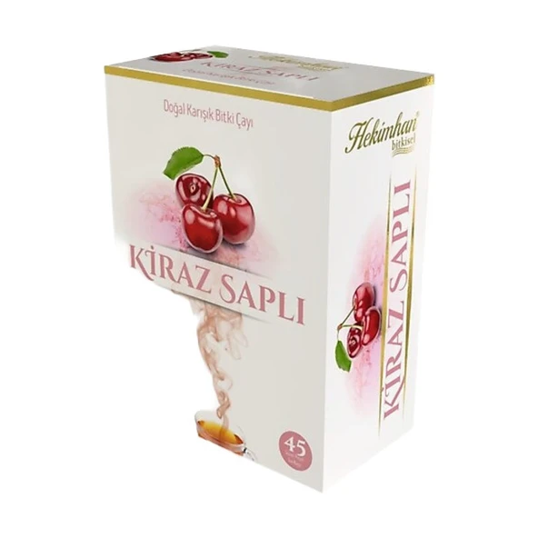 Hekimhan Kiraz Saplı Çay 45 Süzen Poşet ürün görseli 1