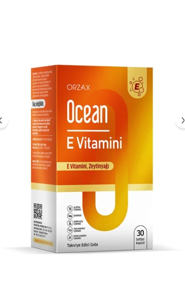 Ocean E Vitamini 30 Kapsül ürün görseli 1
