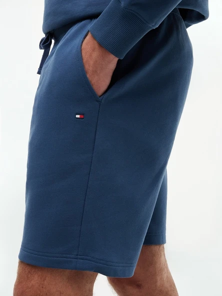 ESSENTIAL TERRY SWEATSHORT Erkek Mavi Eşofman Altı - MW0MW37240 ürün görseli 1