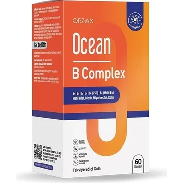OCEAN B COMPLEX 60 KAPSUL ürün görseli 1