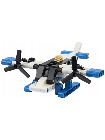 LEGO Technic 30736 White Seaplane Beyaz Deniz Uçağı 82 Parça ürün görseli 1