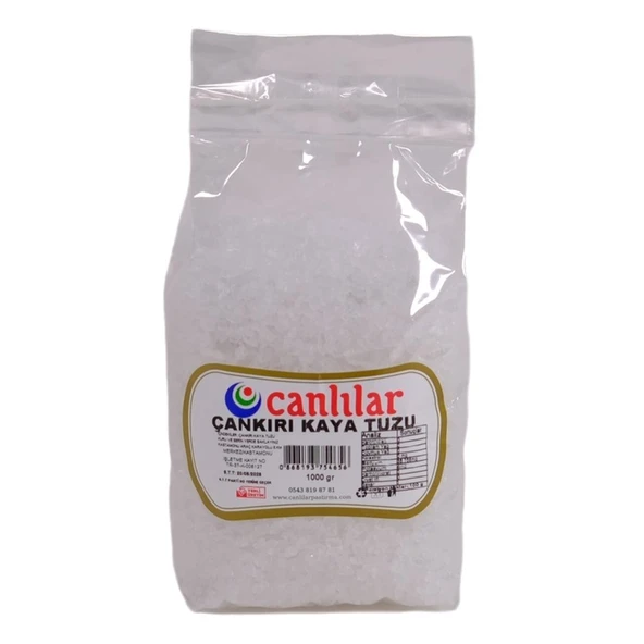 Canlılar Çankırı Kaya Tuzu 1000 Gr ürün görseli 1