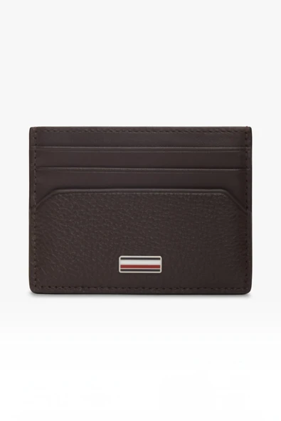 TH CENTRAL CC HOLDER Erkek Kahverengi Cüzdan - AM0AM14494 ürün görseli 1